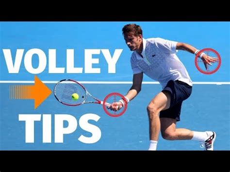 Tennis Volley Technique - How To Volley Like A Pro - YouTube