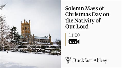 Solemn Mass Of Christmas Day On The Nativity Of Our Lord 25th December 2023 Youtube