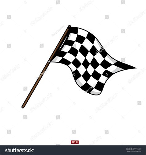 Checkered Flag Racing Stock Vector (Royalty Free) 477759331 | Shutterstock