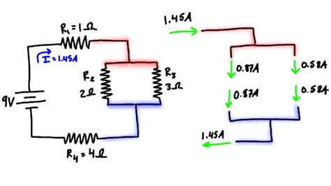 Kirchhoffs Current Law Example 1 Youtube