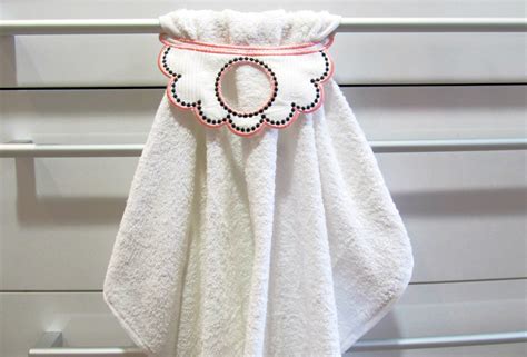 Romantic Towel Topper Machine Embroidery Ith Project Design Etsy