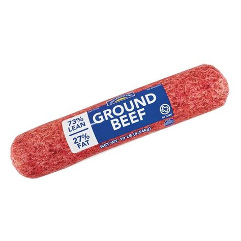 H E B 73 Lean Ground Beef 10 Lb Instacart