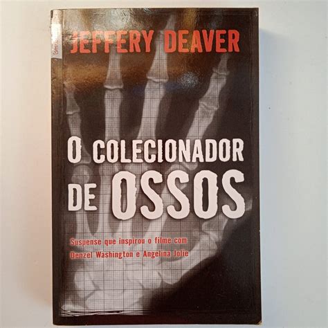 Livro O Colecionador De Ossos Jeffery Deaver Shopee Brasil