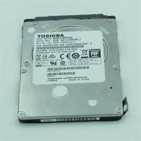 Toshiba MQ01ABF050 500GB SATA III HDD Festplatte Formos Net