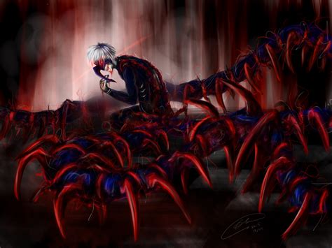 Tokyo Ghoul Ken Kaneki Red Headed Chinese Centipede Foreverred