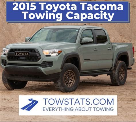 Toyota Tacoma Towing Capacity With Tow Package