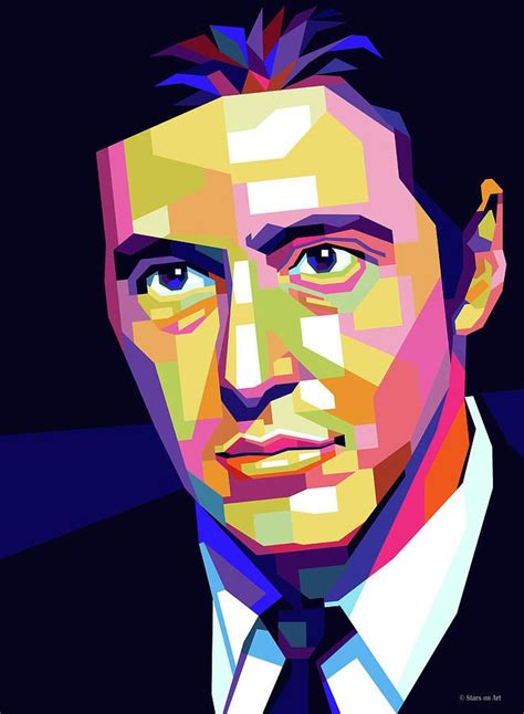 Al Pacino Digital Art By Stars On Art Stars On Art Pop Art