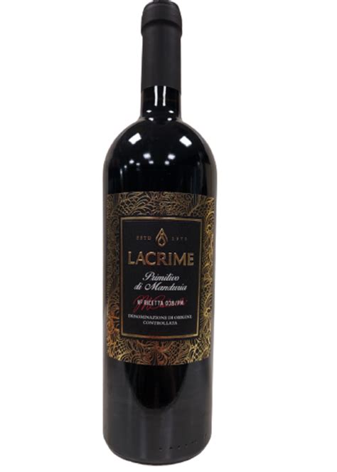 WINO LACRIME PRIMITIVO DI MANDURIA 14 0 75L Alkohole Sklep