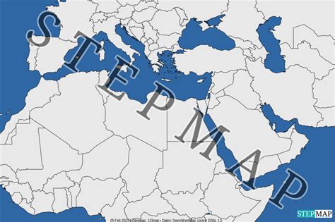 StepMap Orient Landkarte für Welt