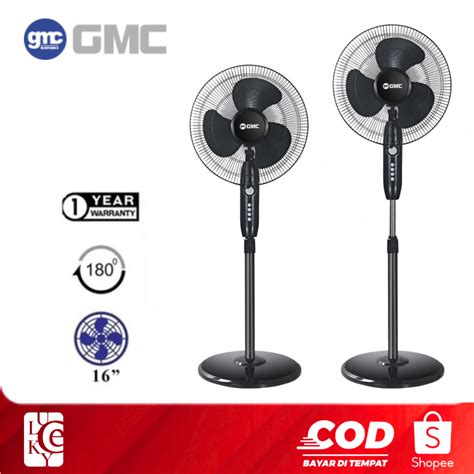 Jual Stand Fan Kipas Angin Berdiri Gmc Premium Bm Model Baru