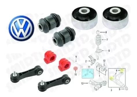 4 Bujes 2 Gomas 2 Tornillos Estabiliz Vw Golf A4 99 05 1 8 Meses Sin