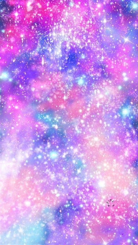 Galaxy Hintergrundbilder Einhorn Glitzer Es Haut Dich Pink Und Rosa