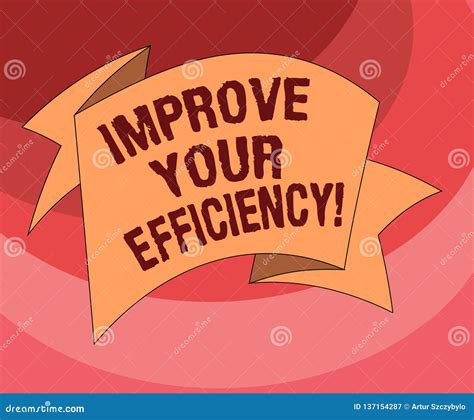 Text Sign Showing Improve Your Efficiency Conceptual Photo Increase