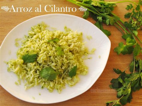 Descubrir 93 Imagen Receta De Arroz Con Perejil Y Cilantro Abzlocal Mx