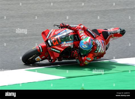 Francesco Bagnaia Team Ducati Sieger Im Moto GP Beim MotoGP World