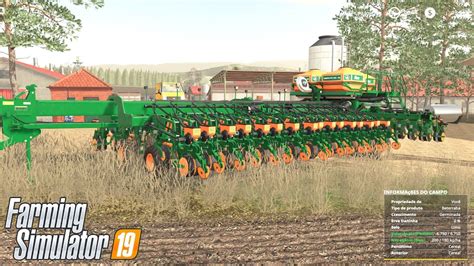 COMPREI UMA PLANTADEIRA GIGANTE Farming Simulator 2019 COLONOS T4