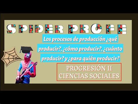 Spider Profe Ciencias Sociales Progresión II Los Procesos de