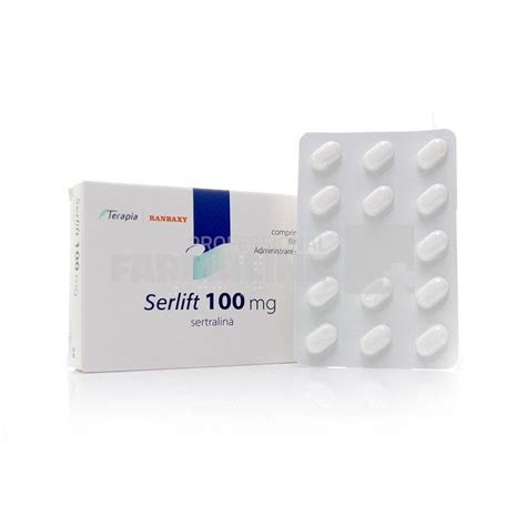 Serlift 100 Mg X 28 Compr Film 100mg Terapia Sa Vezi Prospectul