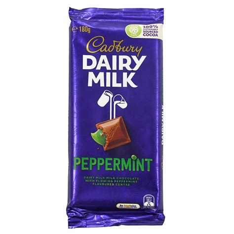 Cadbury Dairy Milk Peppermint Chocolate 180 G Online At Best Price