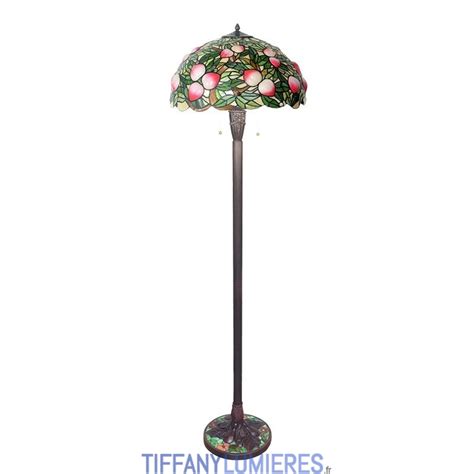 Lampadaire Vitrail Tiffany Cm France