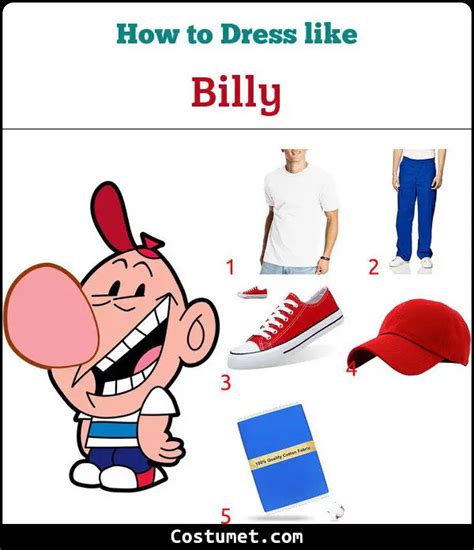 The Grim Adventures of Billy & Mandy Costume for Halloween