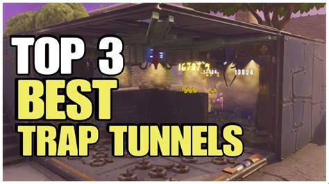 Top 3 Best Trap Tunnels Fortnite Save The World YouTube