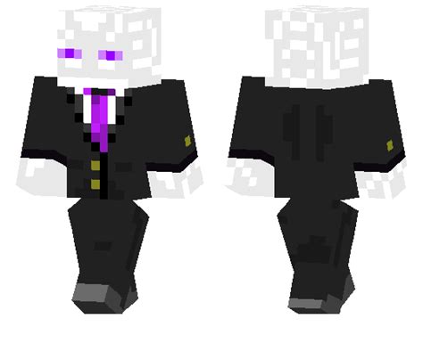 Minecraft Enderman In A Suit Skin