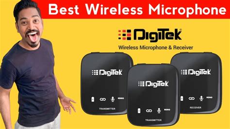 Digitek Wireless Microphone Dwm Unboxing Review Best Wireless