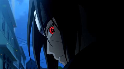 4k Uchiha Itachi Glowing Eyes Naruto Sharingan Anime Boys Ninjas