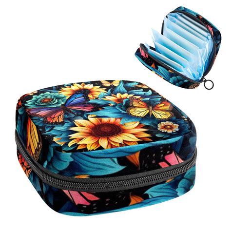 Ownta Starry Sky Sunflower Butterfly Pattern Premium Storage Bag