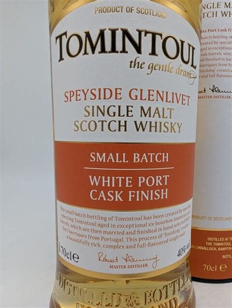 Tomintoul White Port Cask Finish 40