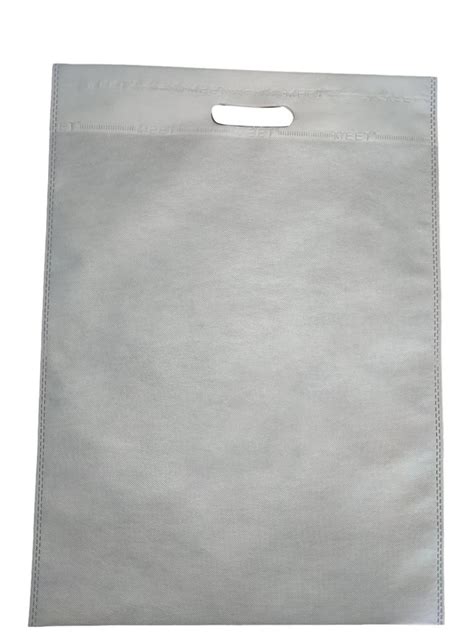 White Plain Non Woven D Cut Bag At Rs 160 Kg Non Woven D Cut Bag In