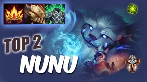 Wild Rift Nunu Top S Rush Challenger Ranked Game Build Youtube