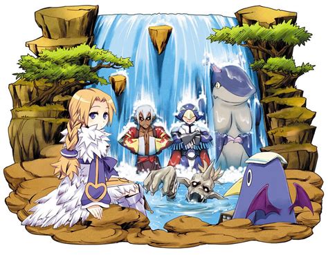 Water Pool Characters Art Disgaea D2 A Brighter Darkness