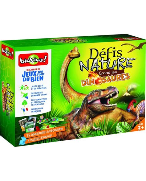 D Fis Nature Grand Jeu Dinosaures Bioviva