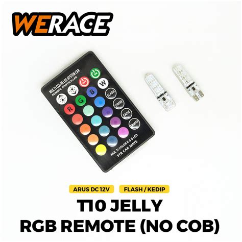 Jual Werace Lampu Led T Rgb Warna Sen Senja Remot Remote Harga