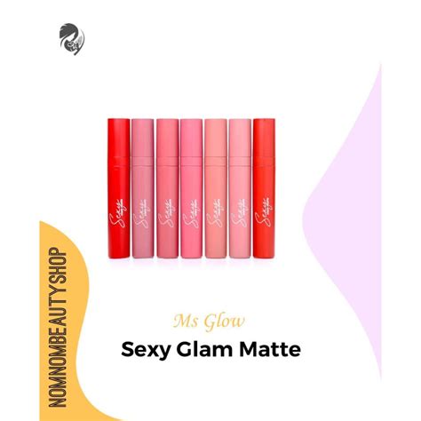 Jual Sexy Glam Matte Ms Glow Lipstick Ms Glow Shopee Indonesia