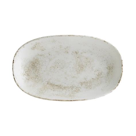 Bonna Nacrous Matt Gourmet Teller Oval X Cm Maison Truffe Ag