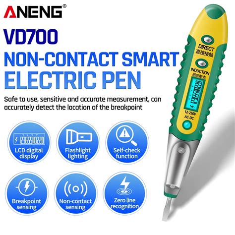 Jual Aneng Obeng Tespen Elektrik Sensor Detektor Ac Test Pen Tegangan