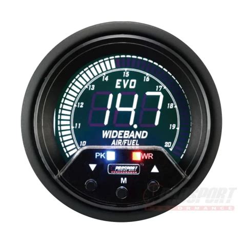 Evo Pk Series Mm Wideband Air Fuel Ratio Gauge With Bosch Lsu O