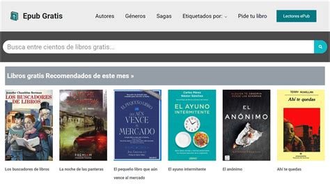 Las mejores páginas para encontrar libros epub gratis para tu eBook