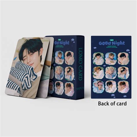 55pcs Box ZB1 Lomo Cards Album GOOD NIGHT 2024 Season S Greetings