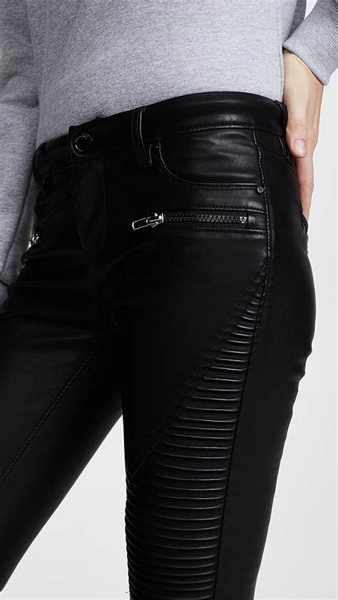 Blanknyc Black Vegan Leather Moto Pants Shopbop