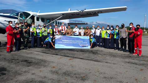 Forkopimda Aceh Tenggara Sambut Penerbangan Perintis Perdana