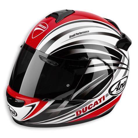 Ducati Full Face Helmet Stripes 12 Ducatistore