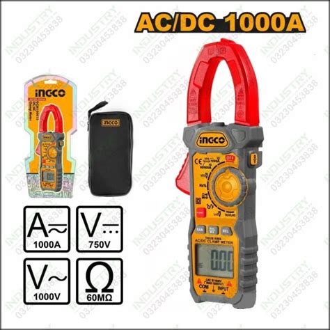 Ingco Dcac Clamp Meter Dcm100015 In Pakistan Industrypartspk