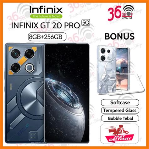 Promo Infinix GT 20 Pro 8 256GB 12 256GB Garansi Resmi 1 Tahun 8 256