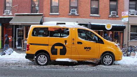 Nissan NV200 Testfahrt Mit Dem Neuen New York Taxi WELT