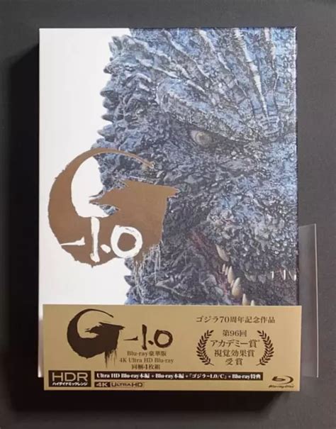 Nouveau Godzilla Minus One Deluxe Edition 4k Ultra Hd 3 Blu Ray 2 Eur 125 09 Picclick Fr