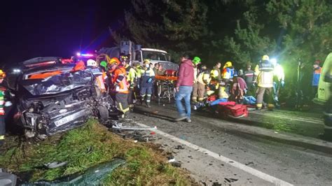 Fatal Accidente De Tr Nsito Deja Cuatro Fallecidos Y Nueve Personas